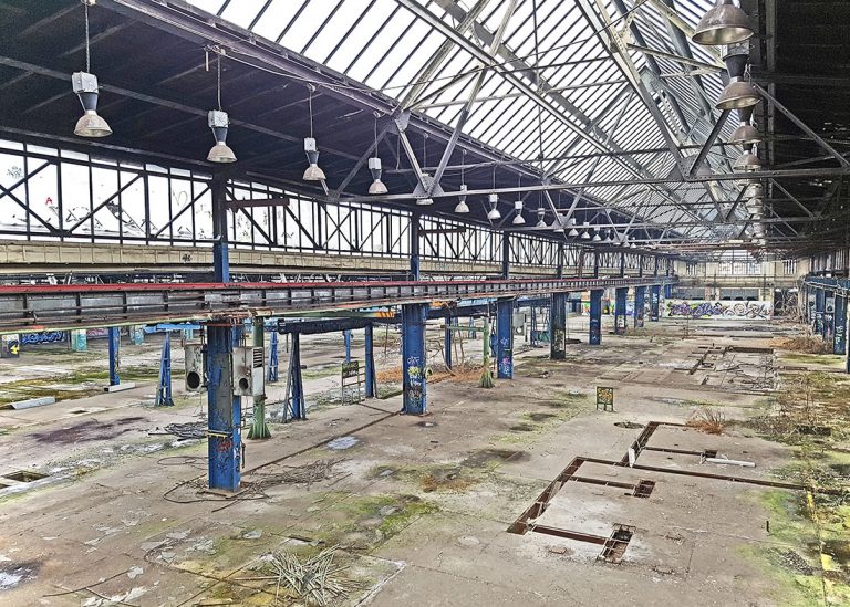 Reichsbahnausbesserungswerk (RAW) Potsdam Neue Halle Wiese & Janik